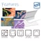 Better Office Products All Occasion Greeting Cards & Envs, 4in. x 6in. 5 Abstract Art Designs, Blank Inside, 100PK 64571 - alternate 2